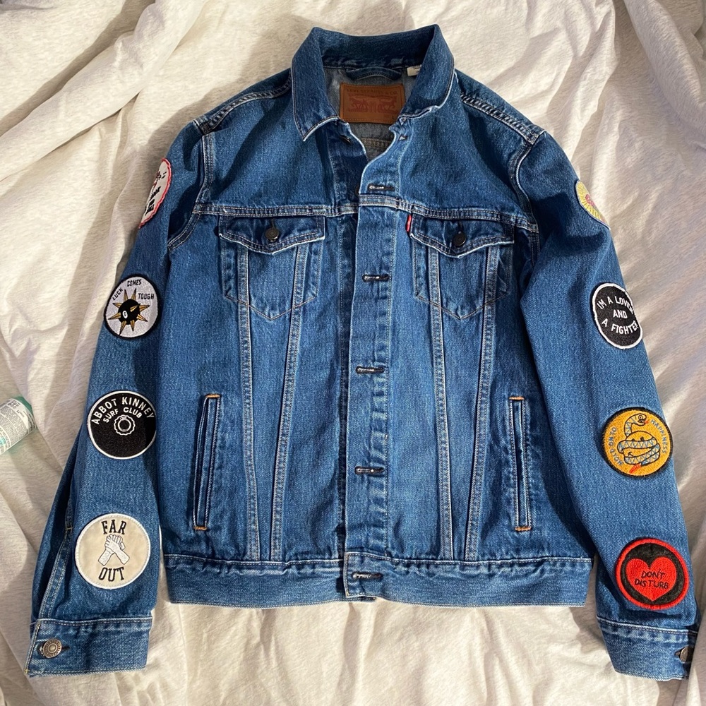 Levi’s Denim Trucker Patch Jacket - image 5